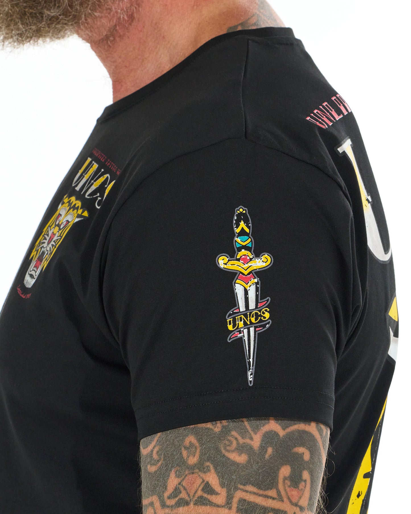 Pánské triko TIGER BLACK