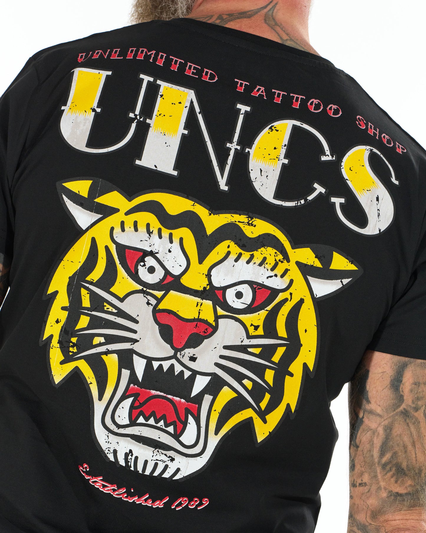 Pánské triko TIGER BLACK