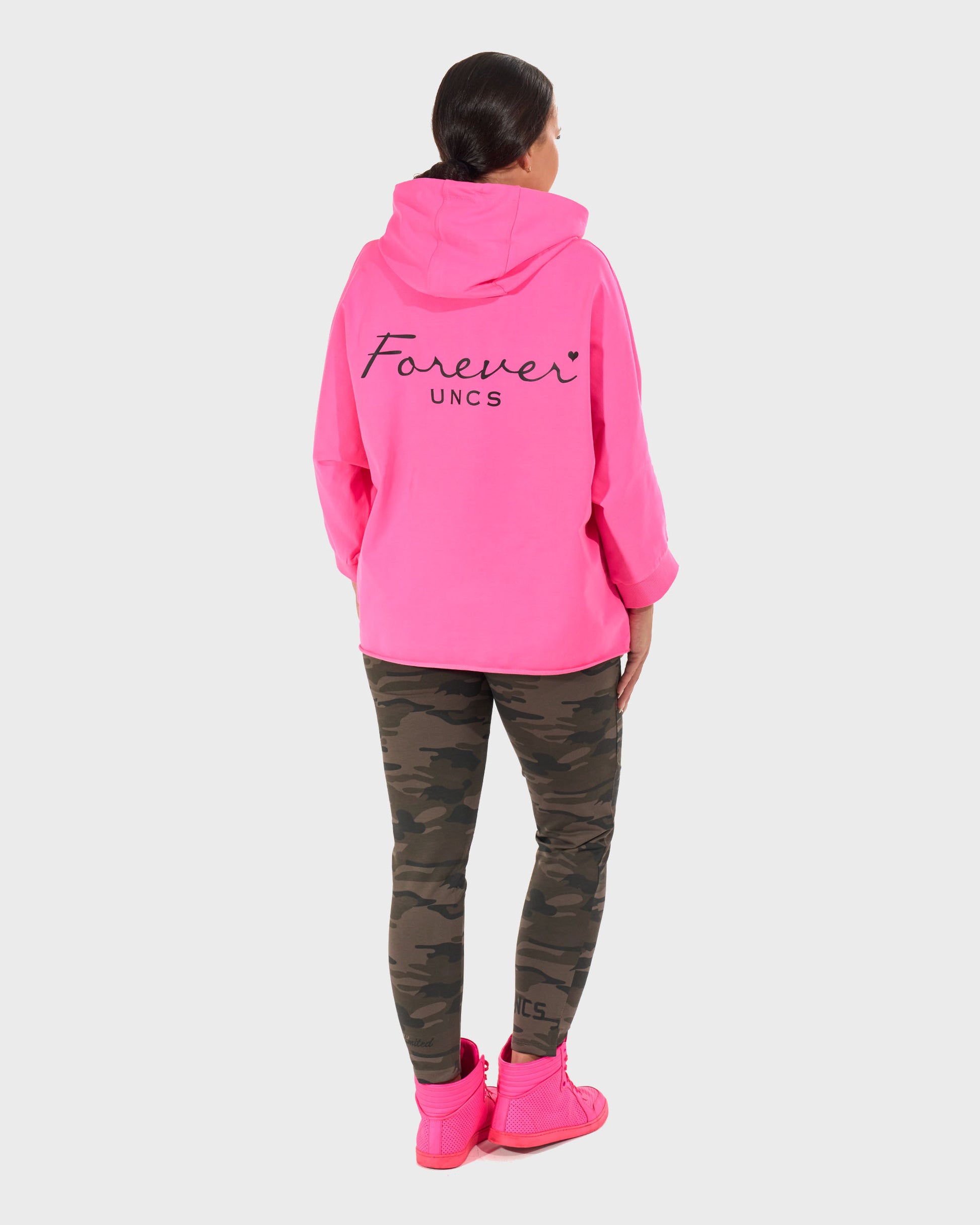 Dámská mikina SIMONE (OVERSIZE) PINK