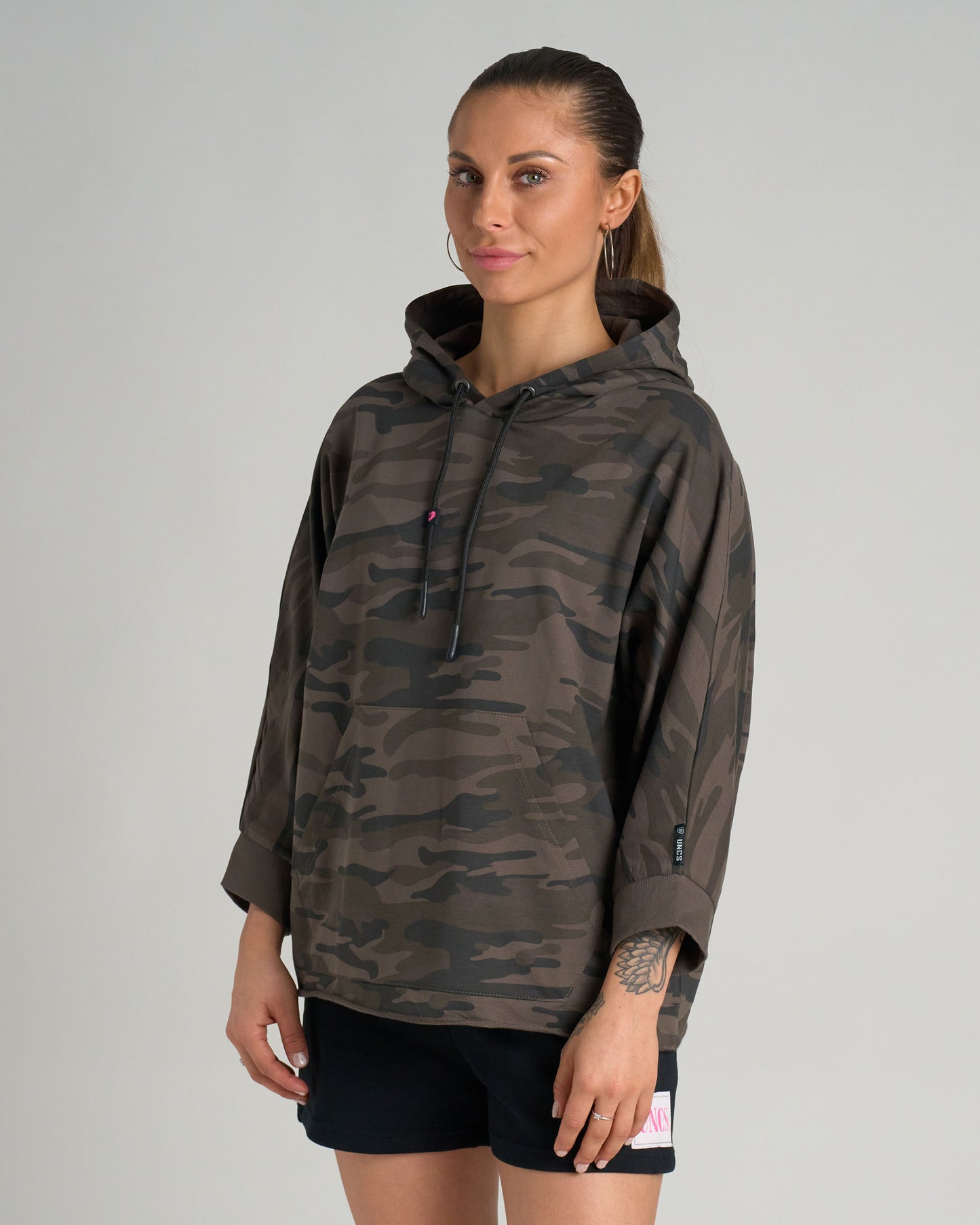 Dámská mikina SIMONE (OVERSIZE) BLACK