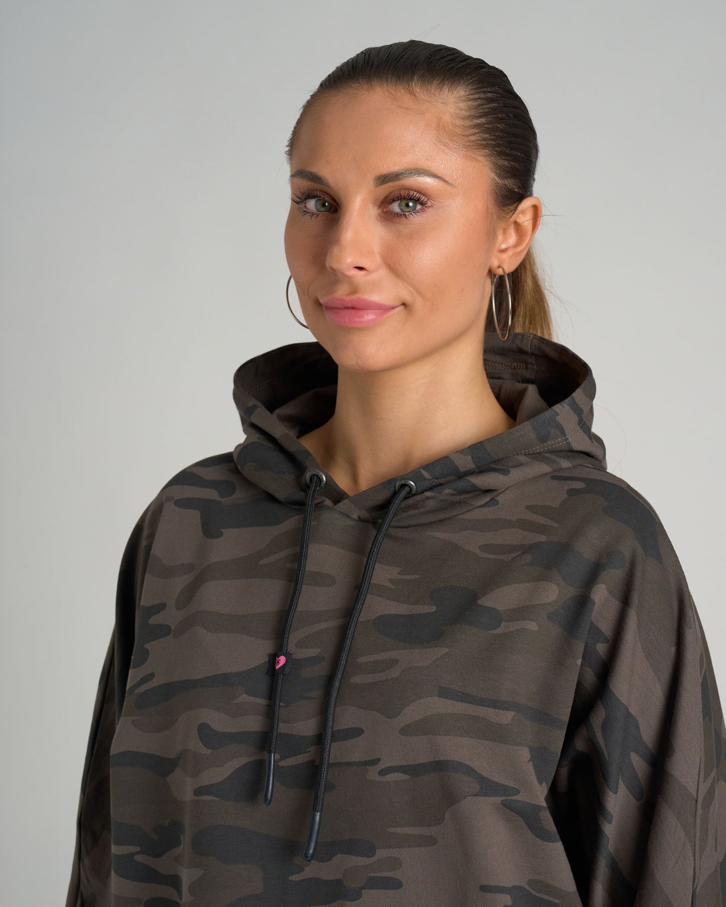 Dámská mikina SIMONE (OVERSIZE) BLACK