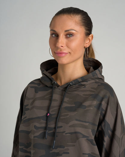 Dámská mikina SIMONE (OVERSIZE) BLACK