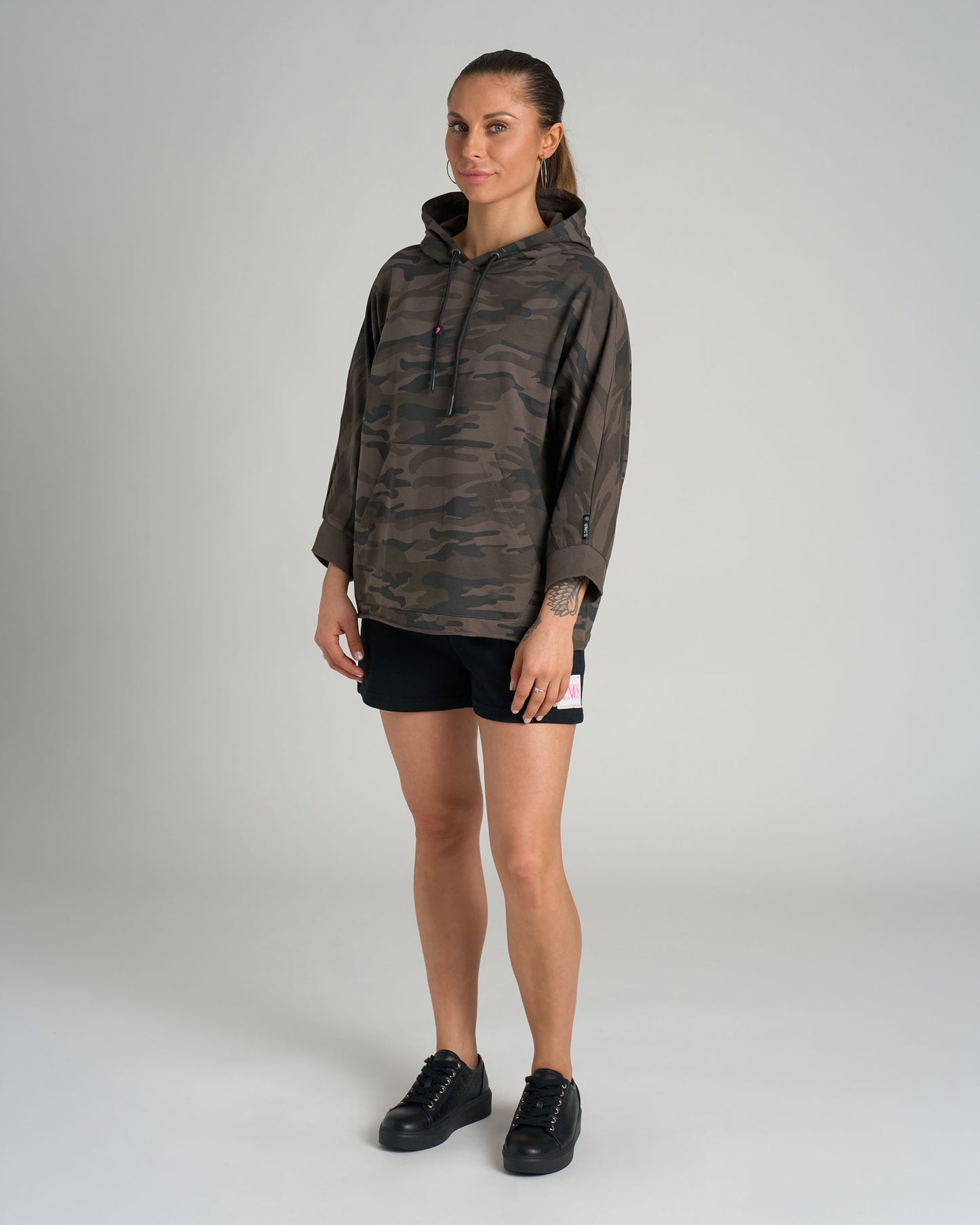 Dámská mikina SIMONE (OVERSIZE) BLACK