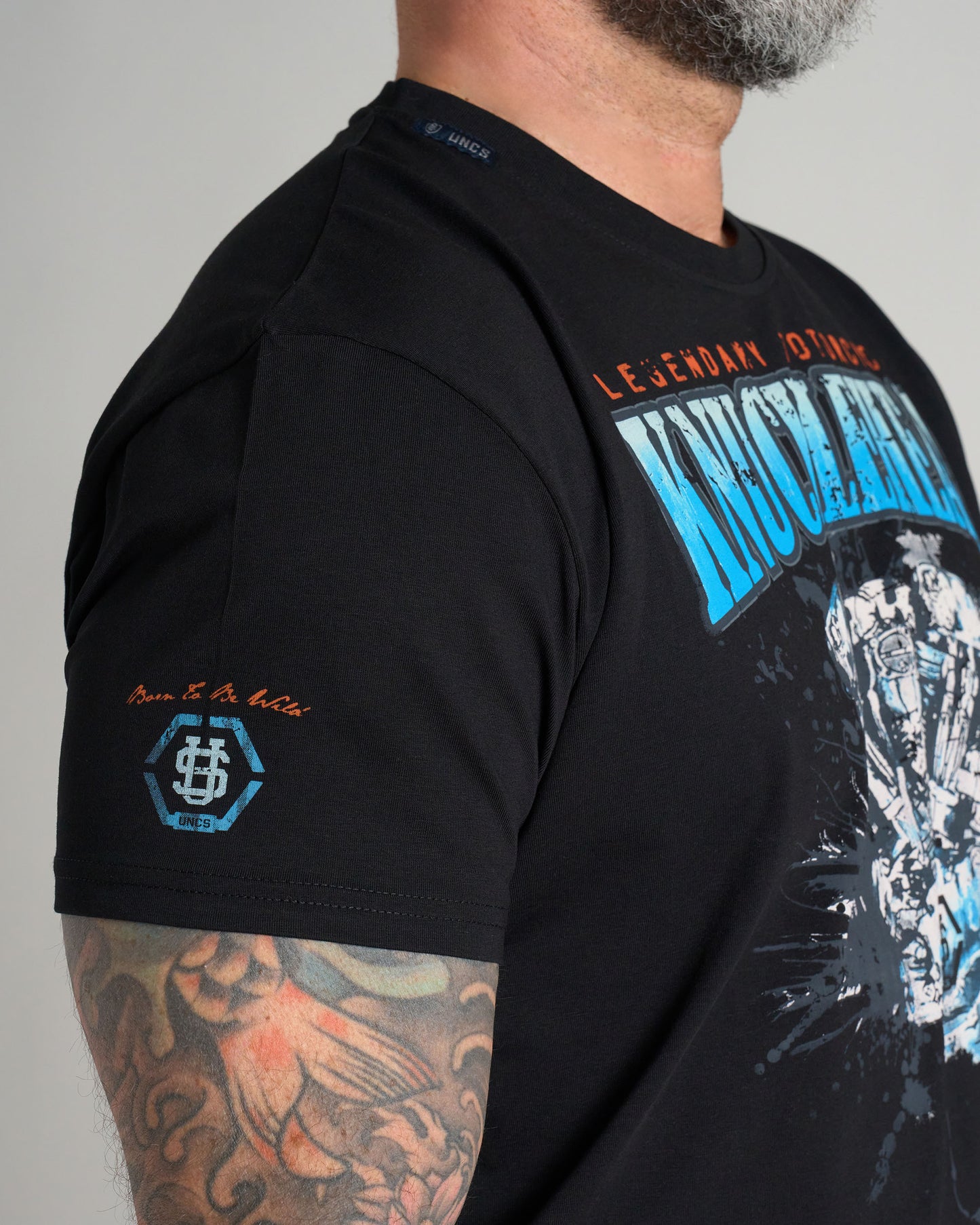 Pánské triko KNUCKLEHEAD II BLACK