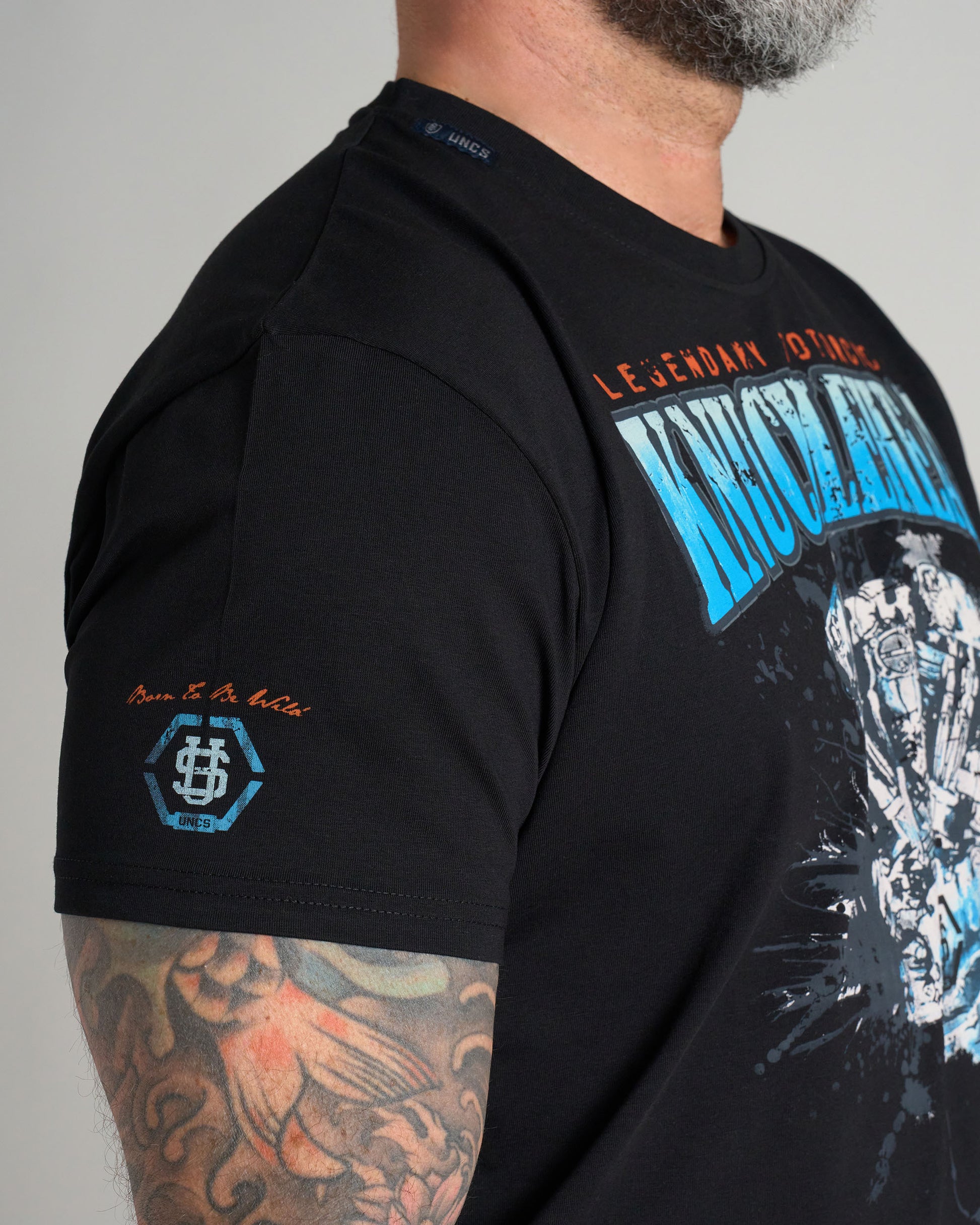 Pánské triko KNUCKLEHEAD II BLACK