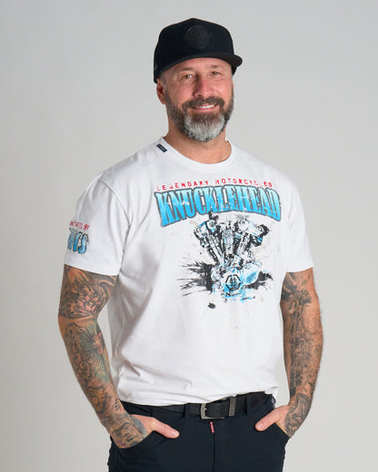 Pánské triko KNUCKLEHEAD III WHITE
