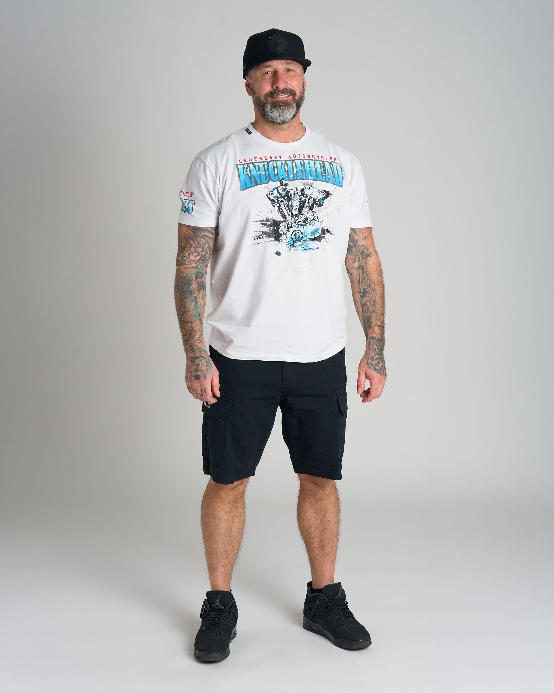Pánské triko KNUCKLEHEAD III WHITE