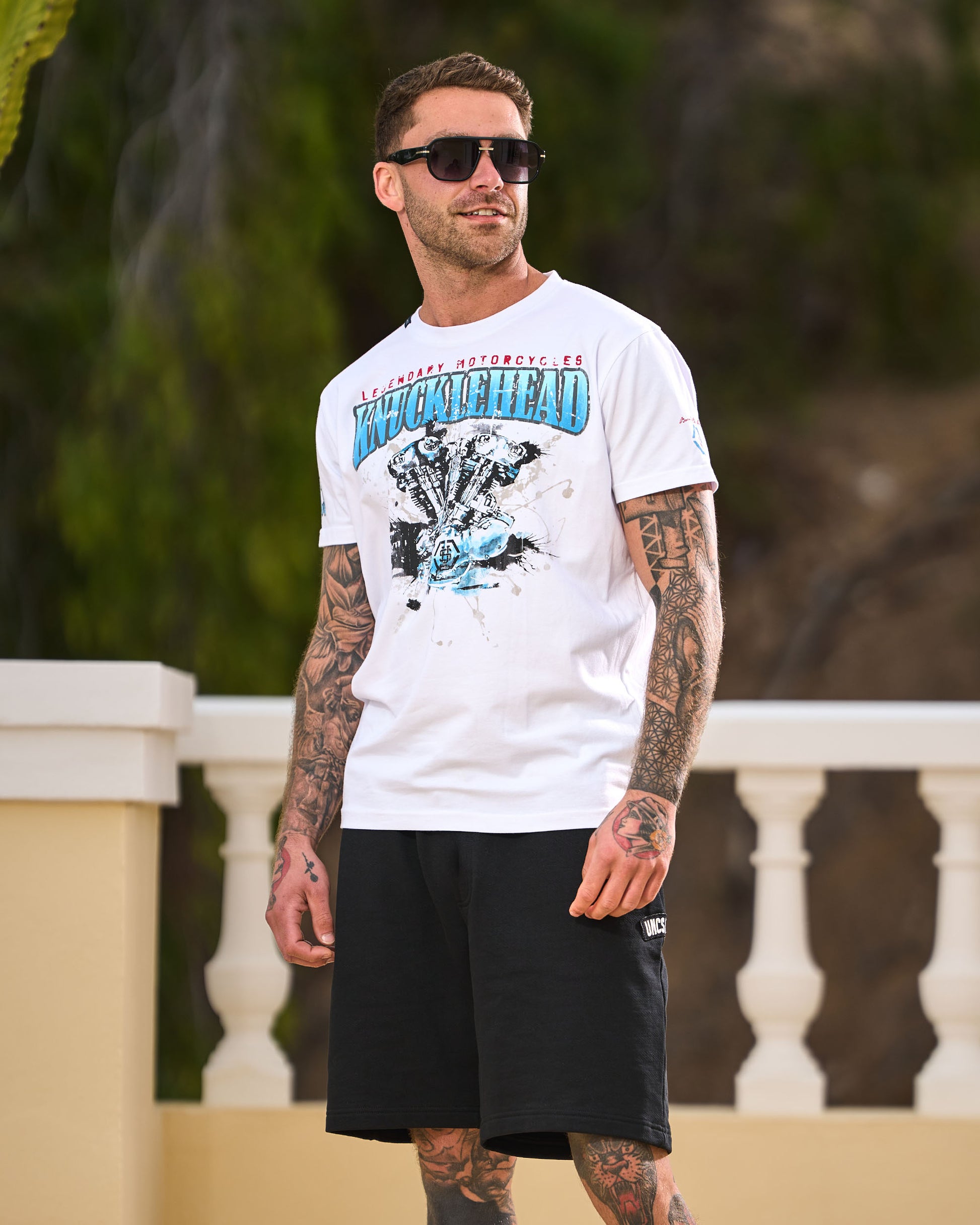 Pánské triko KNUCKLEHEAD III WHITE