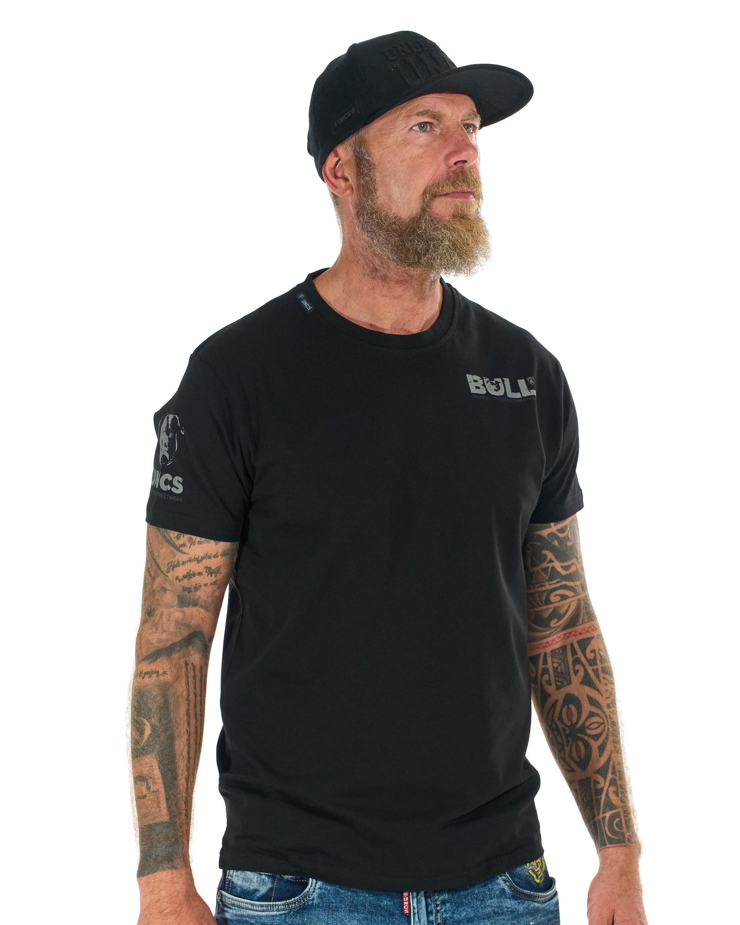 Pánské triko BULL BLACK