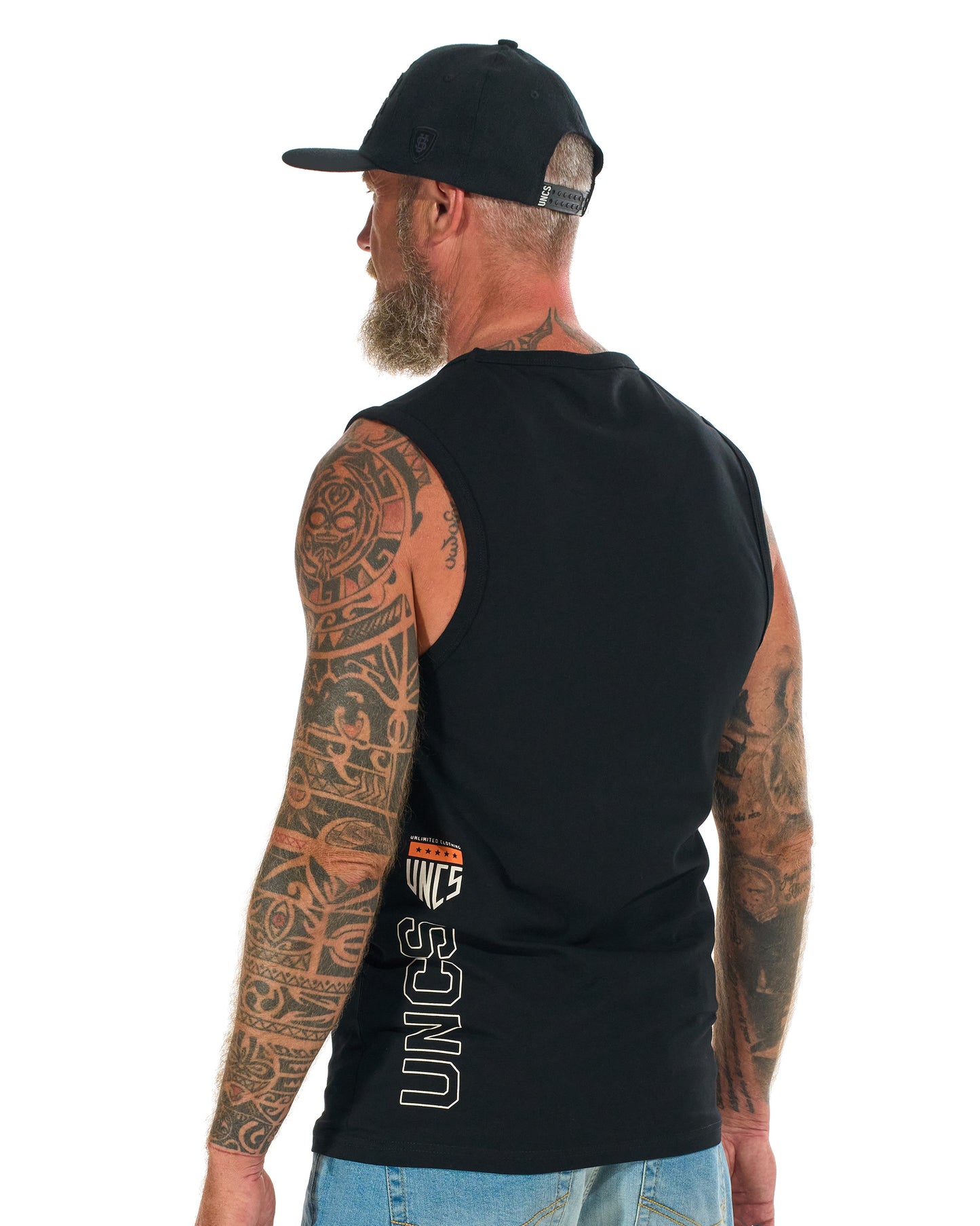 Pánský top HEXAGON BLACK