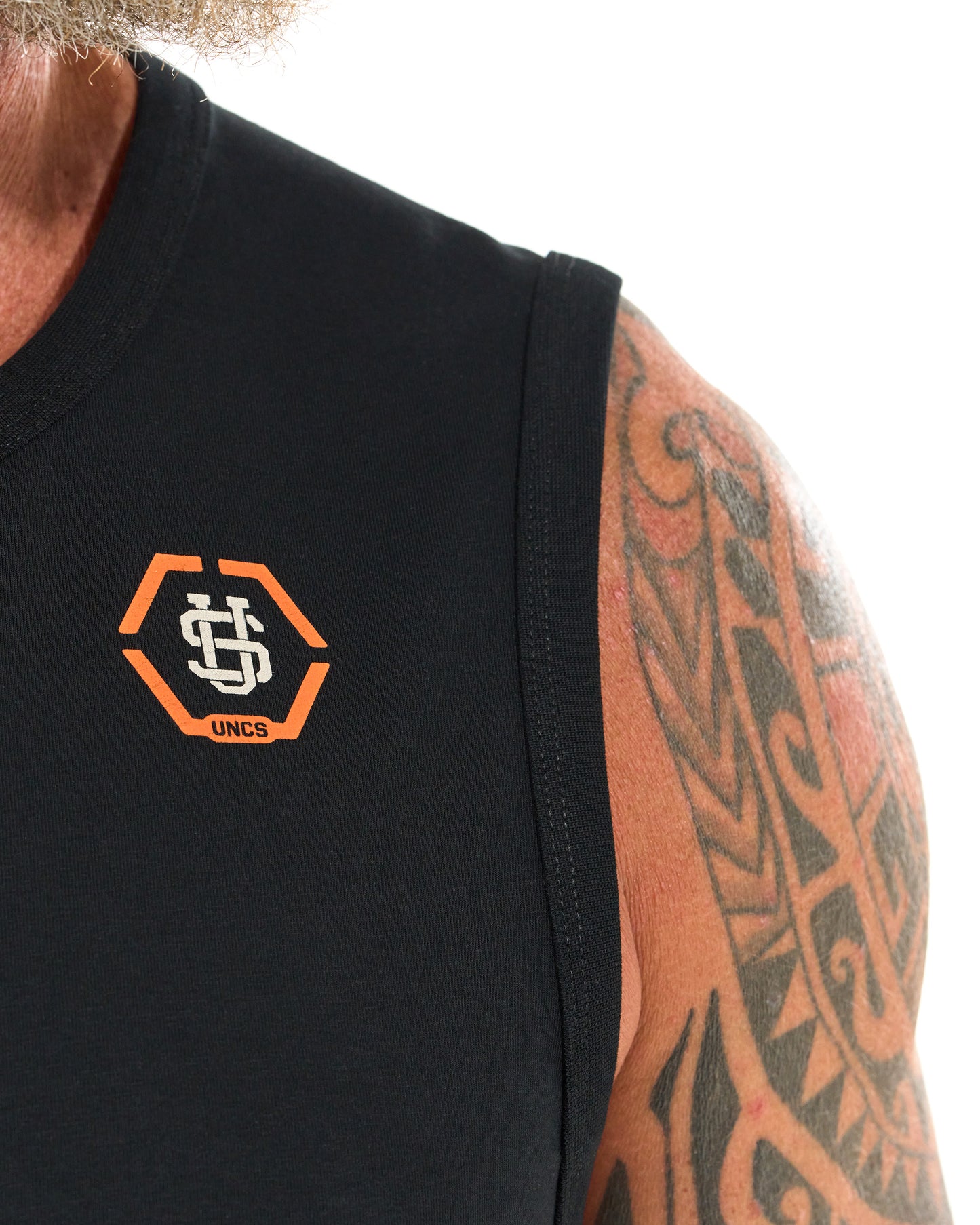 Pánský top HEXAGON BLACK