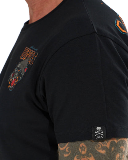 Pánské triko PANTHER BLACK