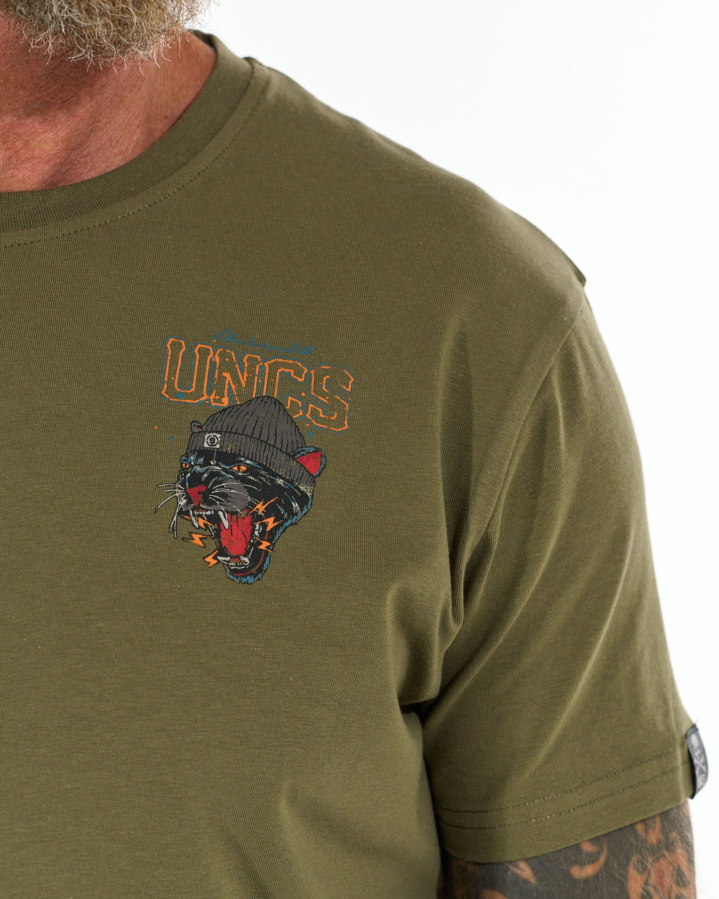 Pánské triko PANTHER KHAKI