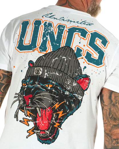 Pánské triko PANTHER WHITE