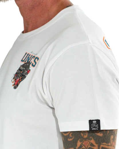 Pánské triko PANTHER WHITE