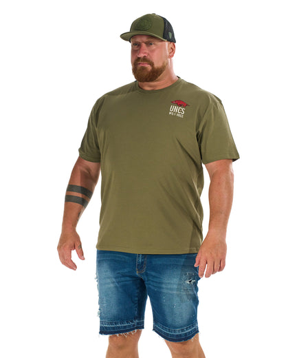 Pánské triko WILD HOGS KHAKI