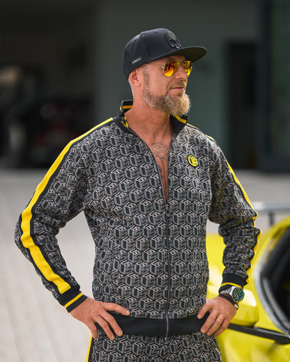 Pánská čepice SKULL BLACK/BLACK