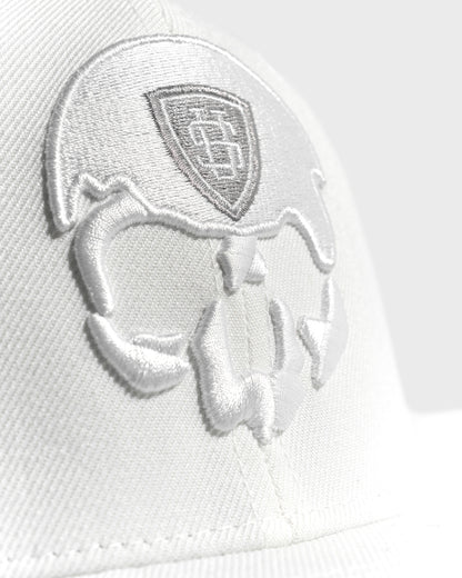 Pánská čepice SKULL WHITE