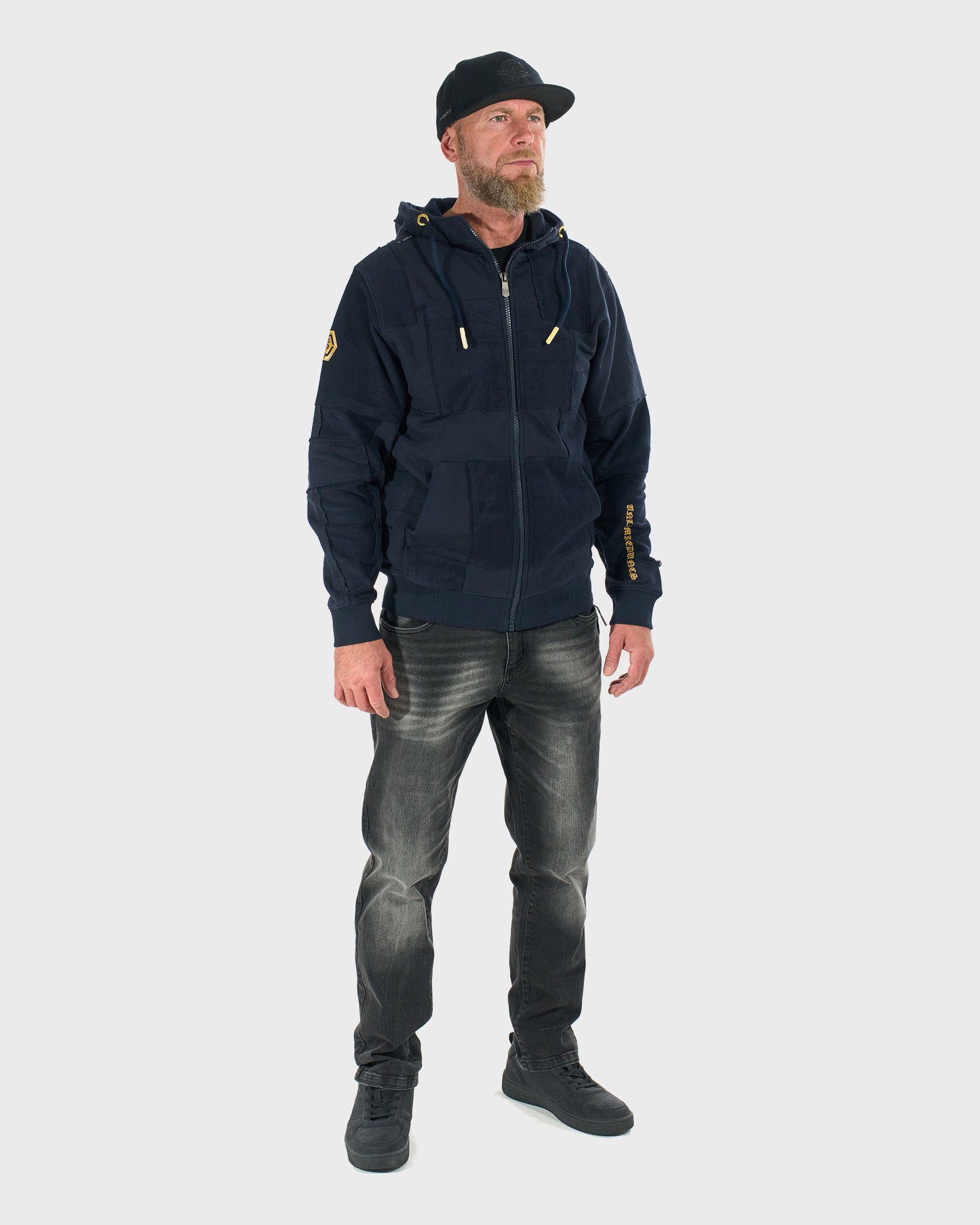 Pánská mikina CARTER III BLUE