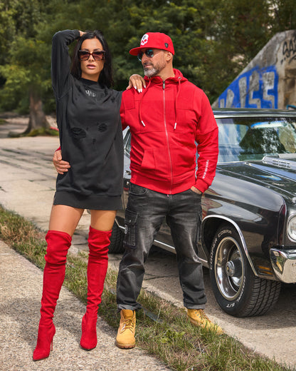 Pánská mikina CARTER III RED