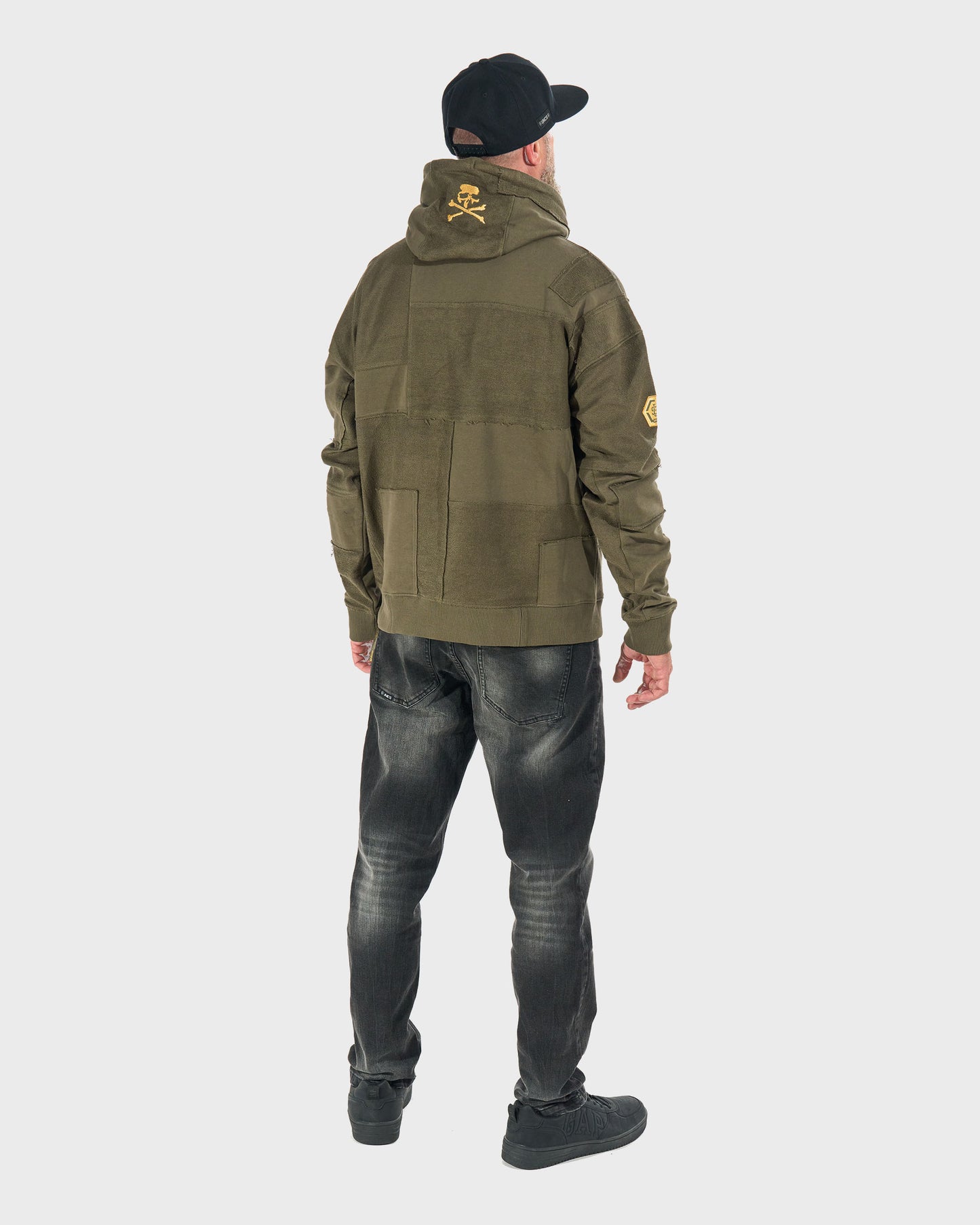 Pánská mikina CARTER II KHAKI