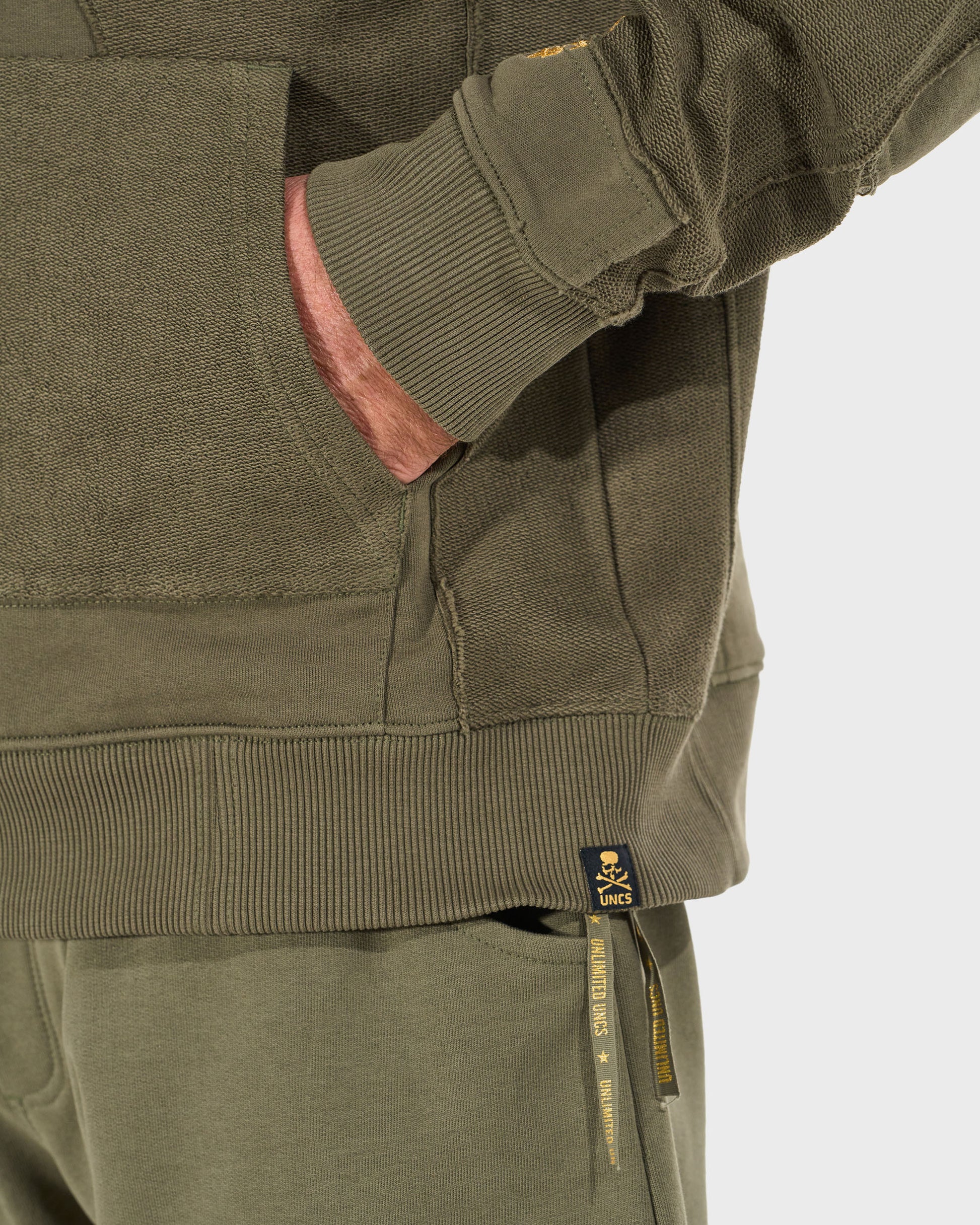 Pánská mikina CARTER II KHAKI