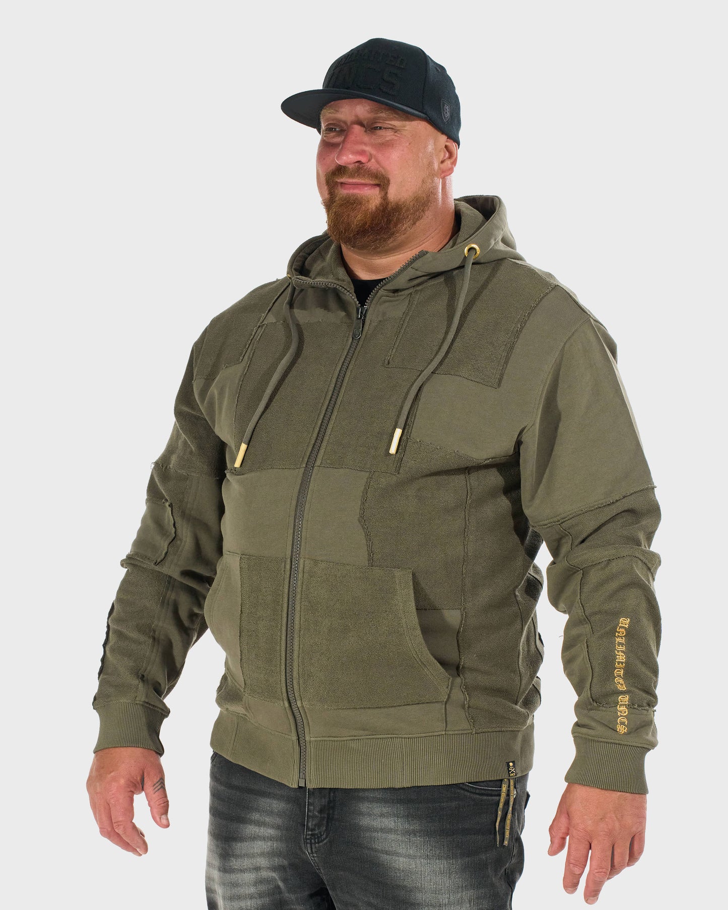 Pánská mikina CARTER III KHAKI