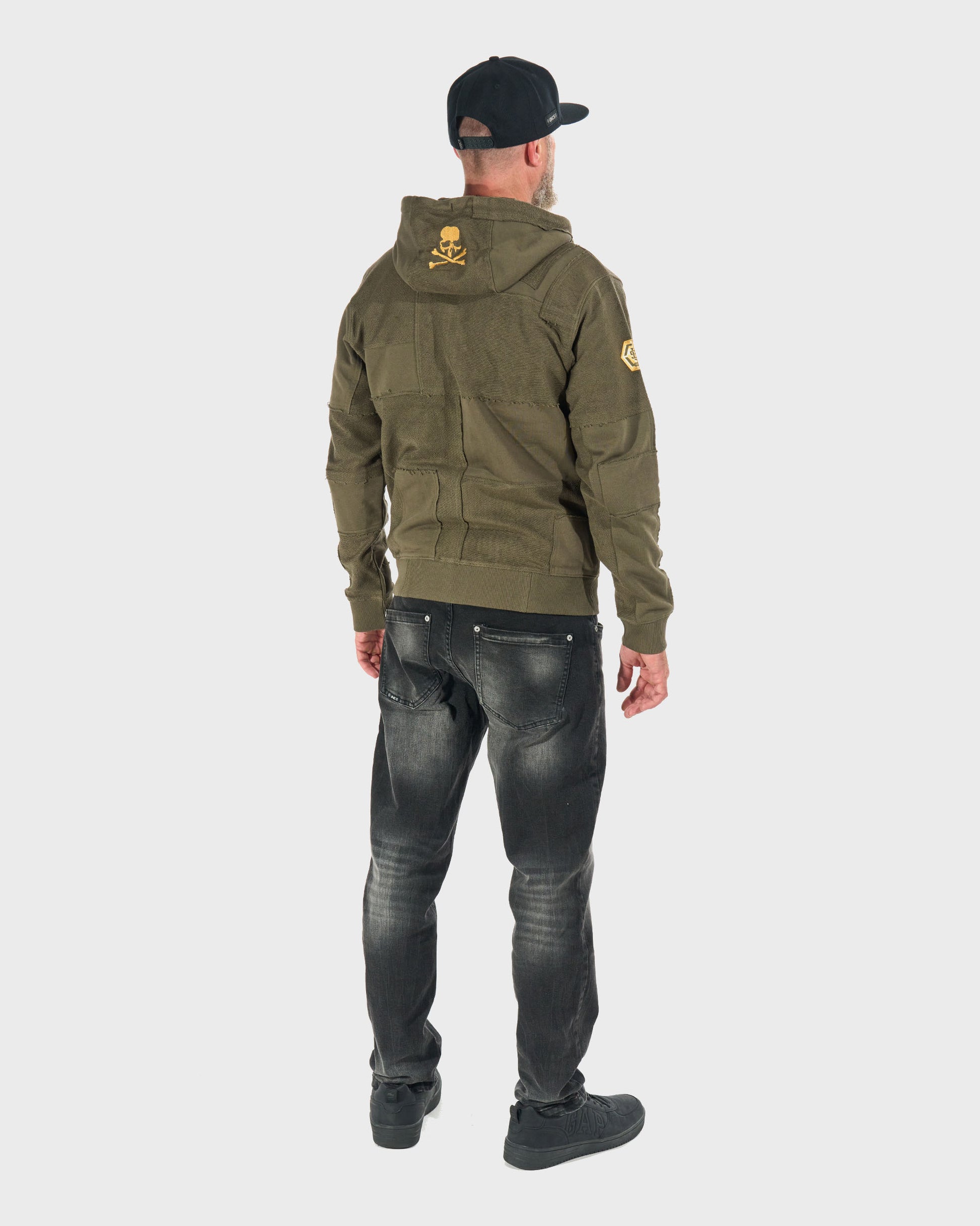 Pánská mikina CARTER III KHAKI