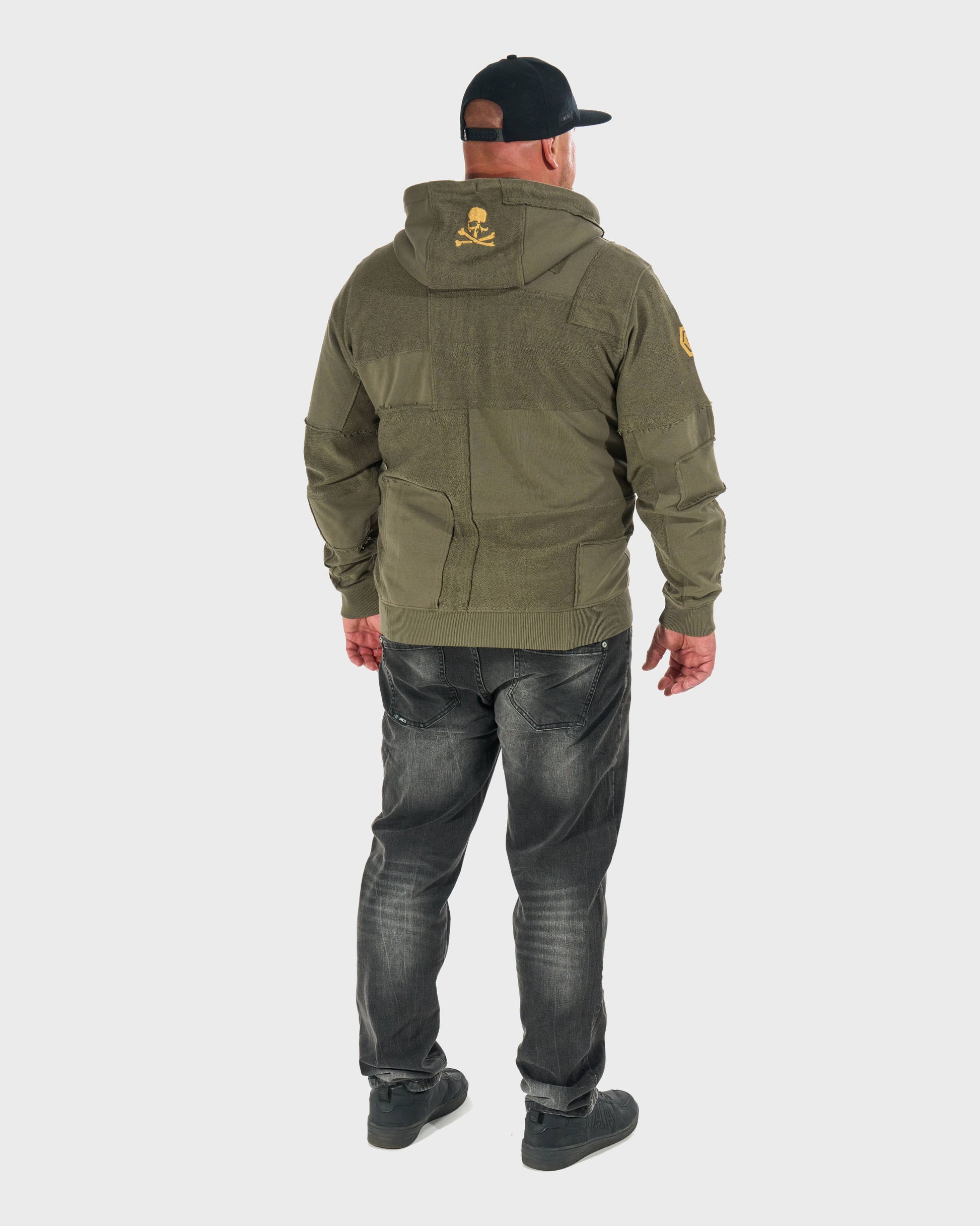 Pánská mikina CARTER III KHAKI