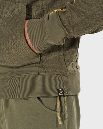 Pánská mikina CARTER III KHAKI