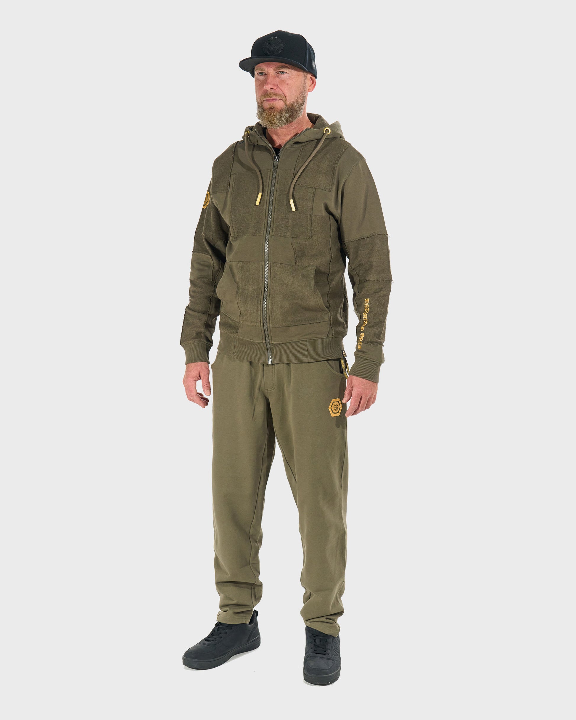 Pánské tepláky CARTER II KHAKI