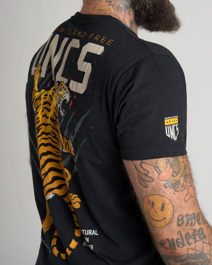 Pánské triko TIGER II BLACK