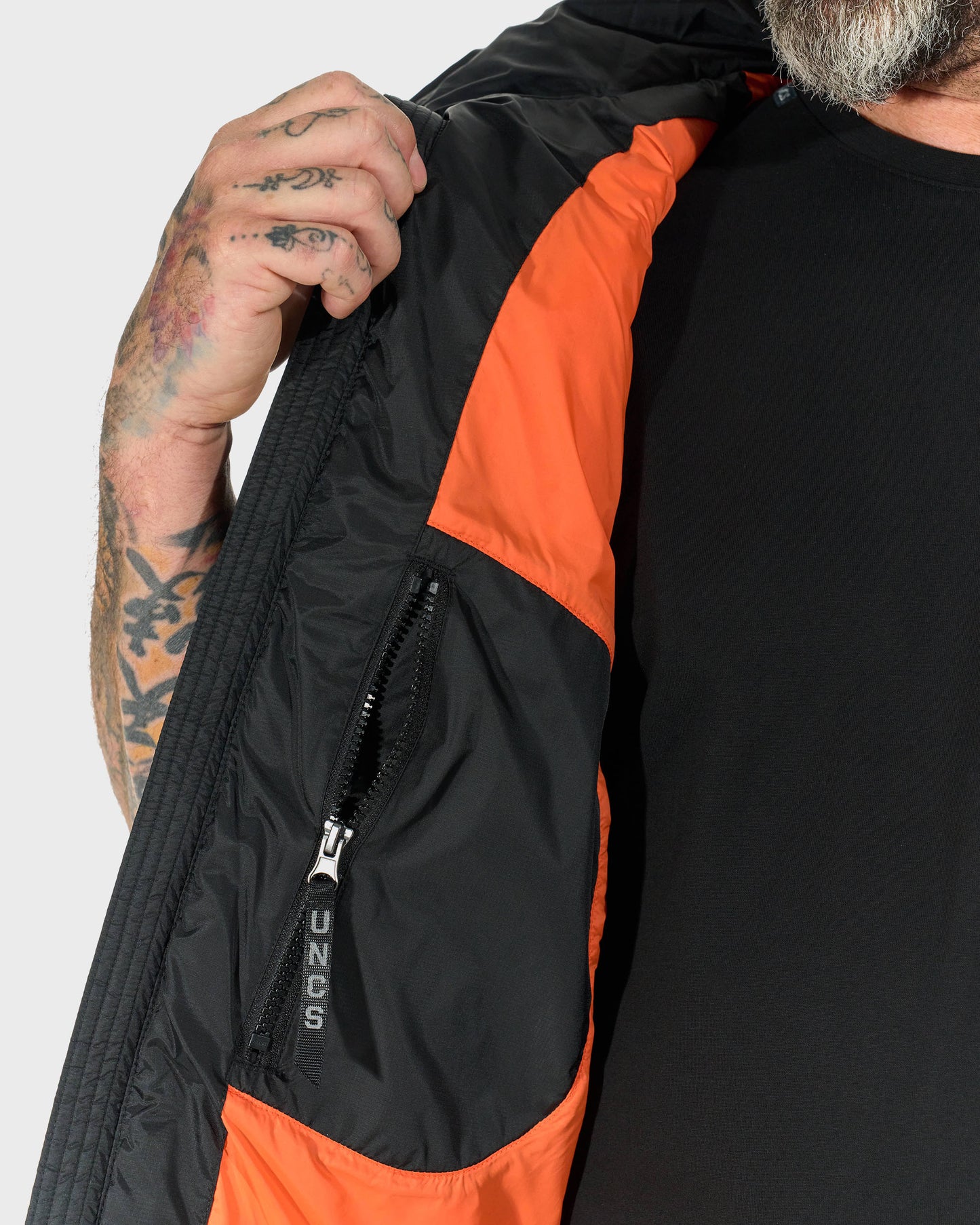 Pánská vesta FLINT II BLACK/ORANGE