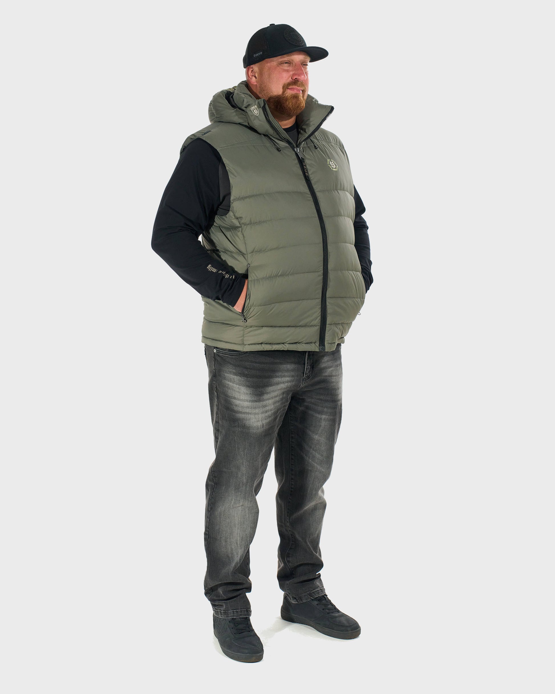 Pánská vesta FLINT II KHAKI