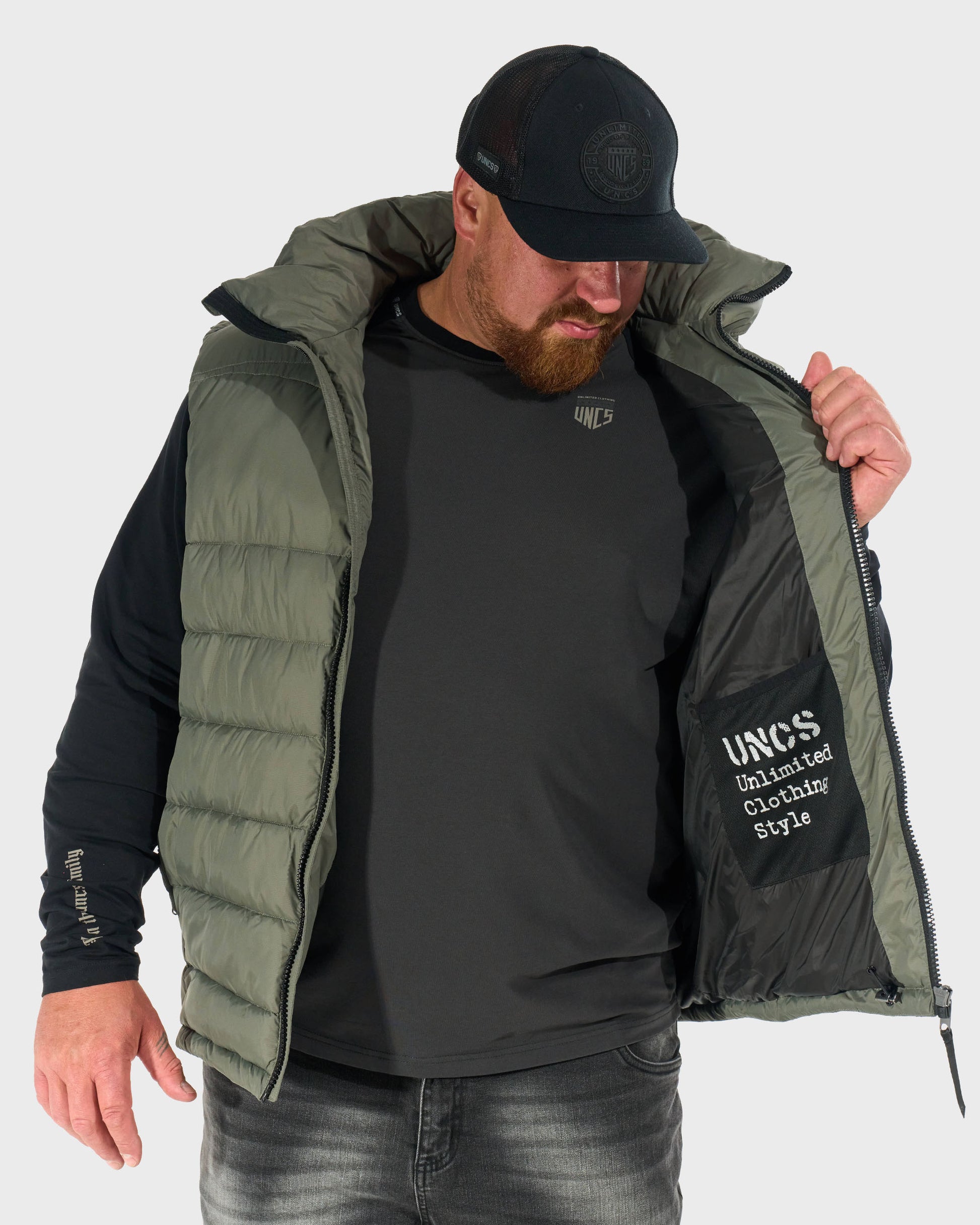 Pánská vesta FLINT II KHAKI