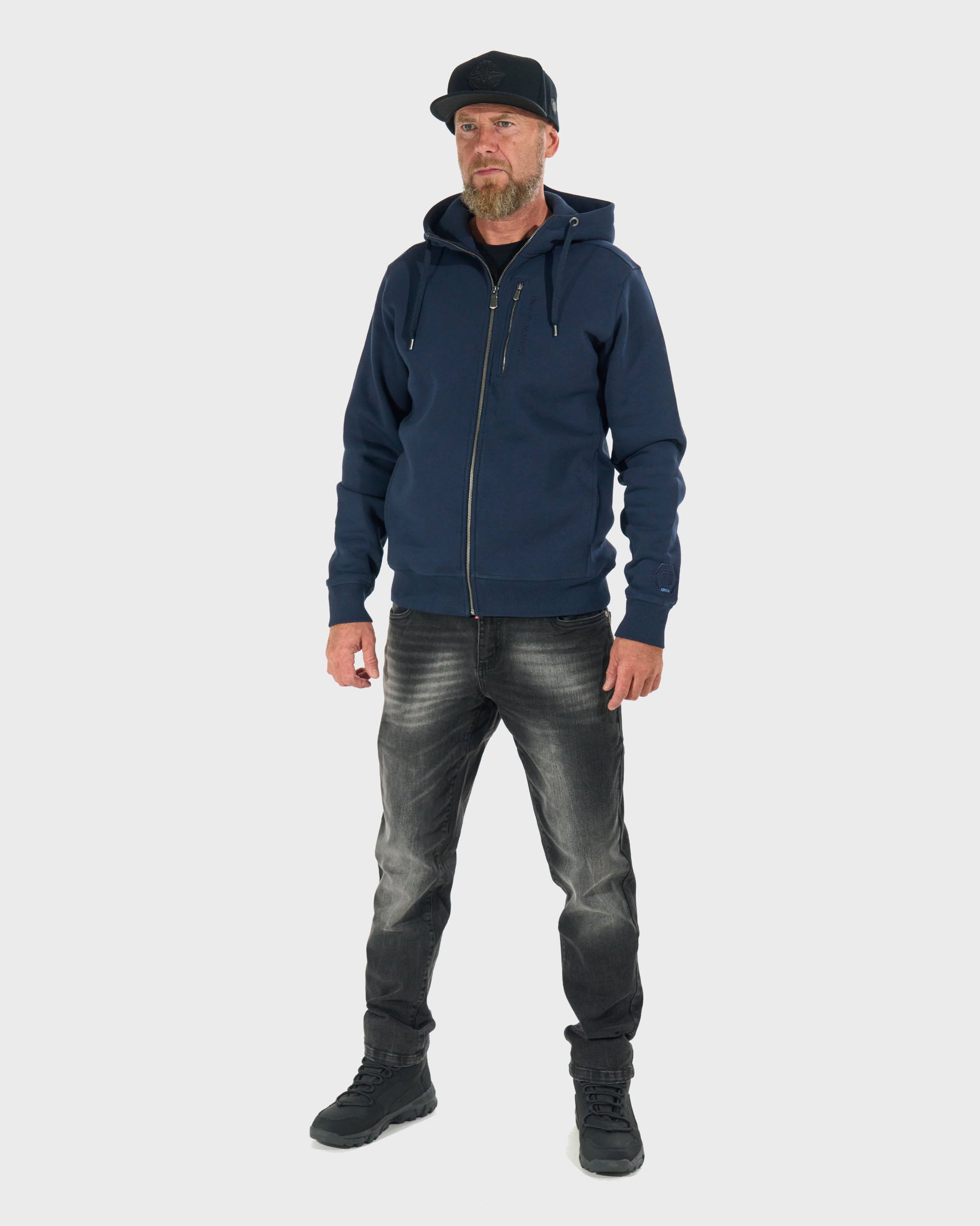 Pánská mikina KENDRICK III NAVY BLUE