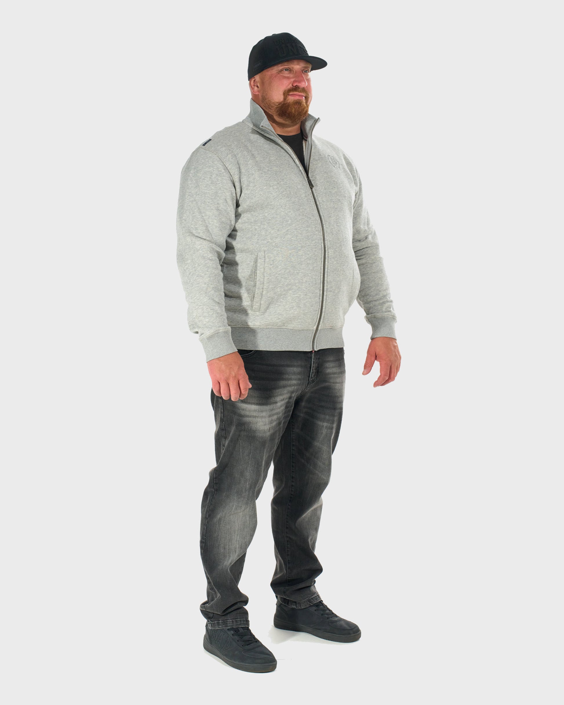 Pánská mikina HEXAGON GREY