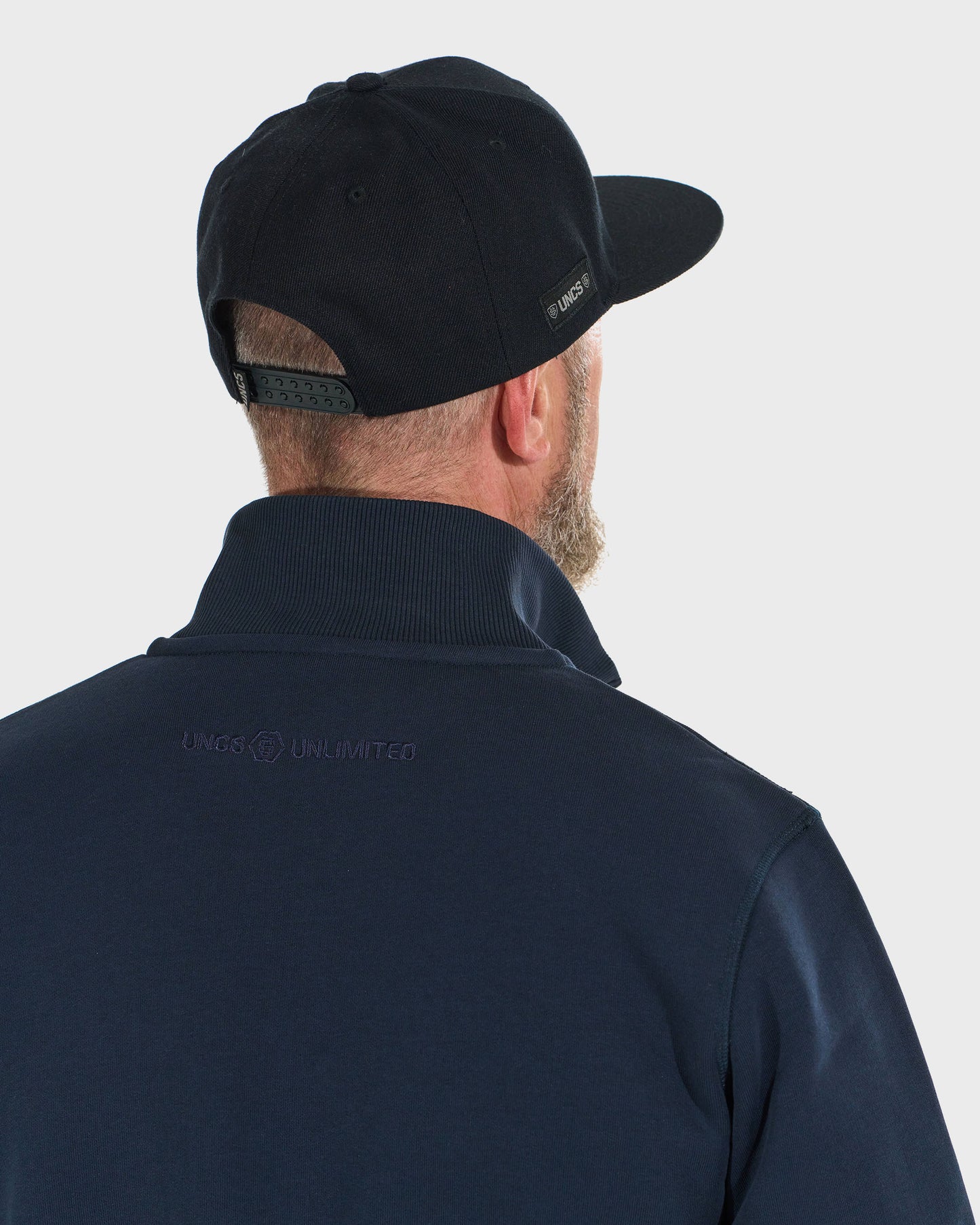 Pánská mikina HEXAGON DARK BLUE