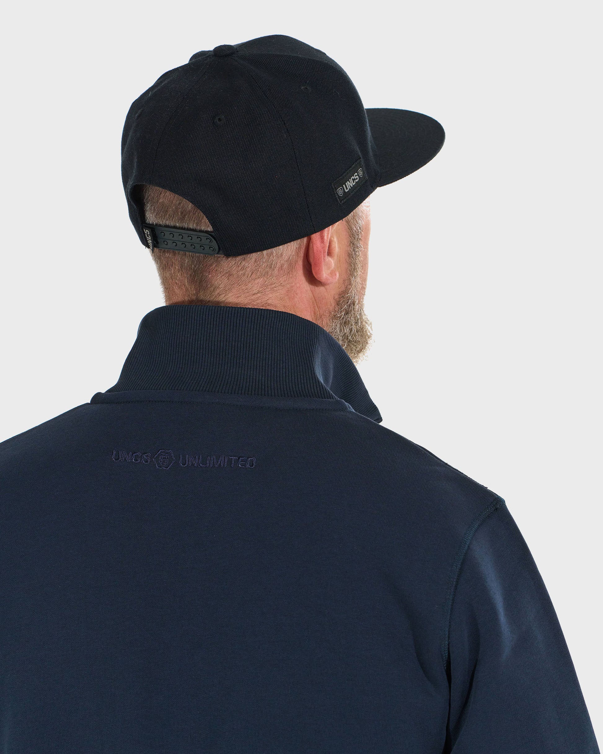 Pánská mikina HEXAGON DARK BLUE