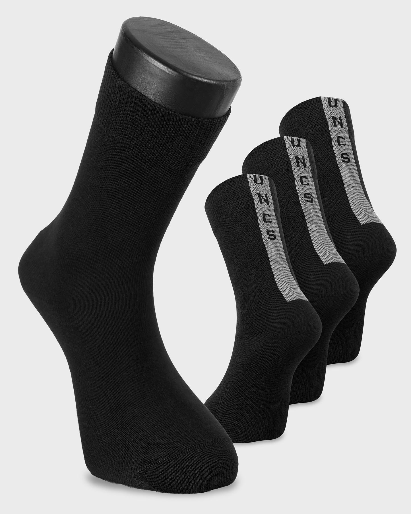 Pánské ponožky BAXTER (3 páry) BLACK/GREY