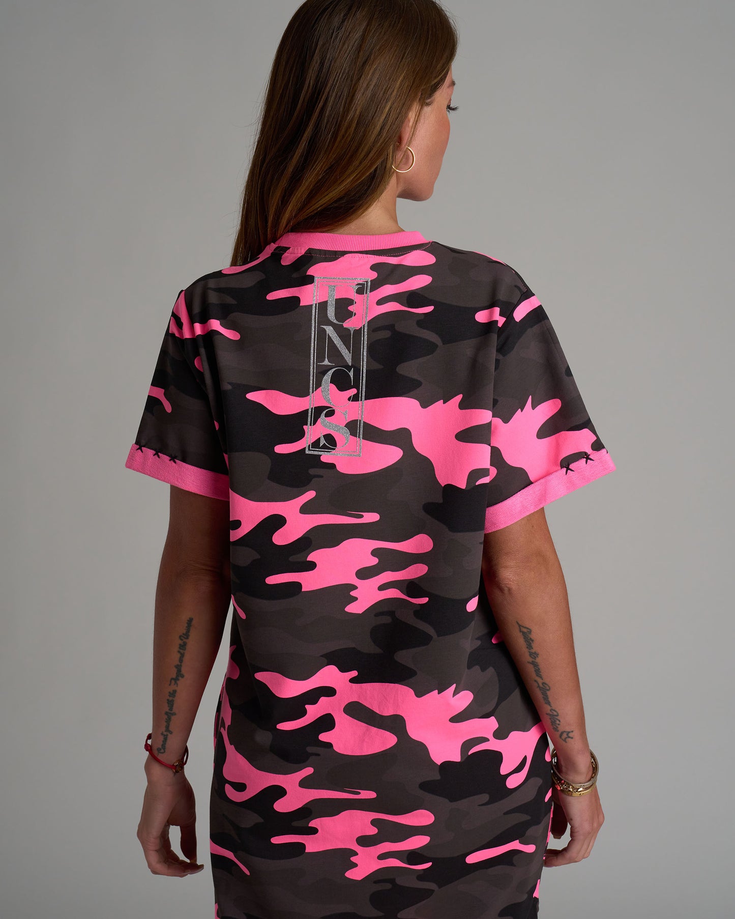 Dámské šaty JOANA - delší CAMOUFLAGE