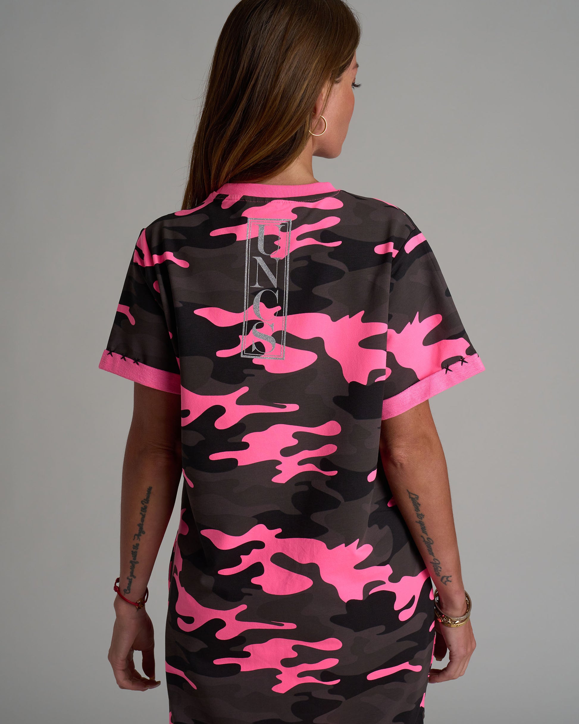 Dámské šaty JOANA - delší CAMOUFLAGE