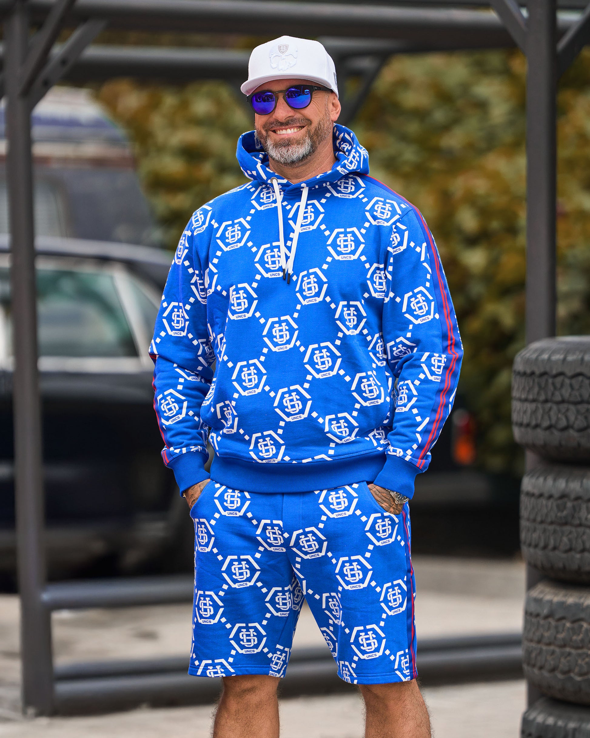 Pánské šortky GARNET BLUE