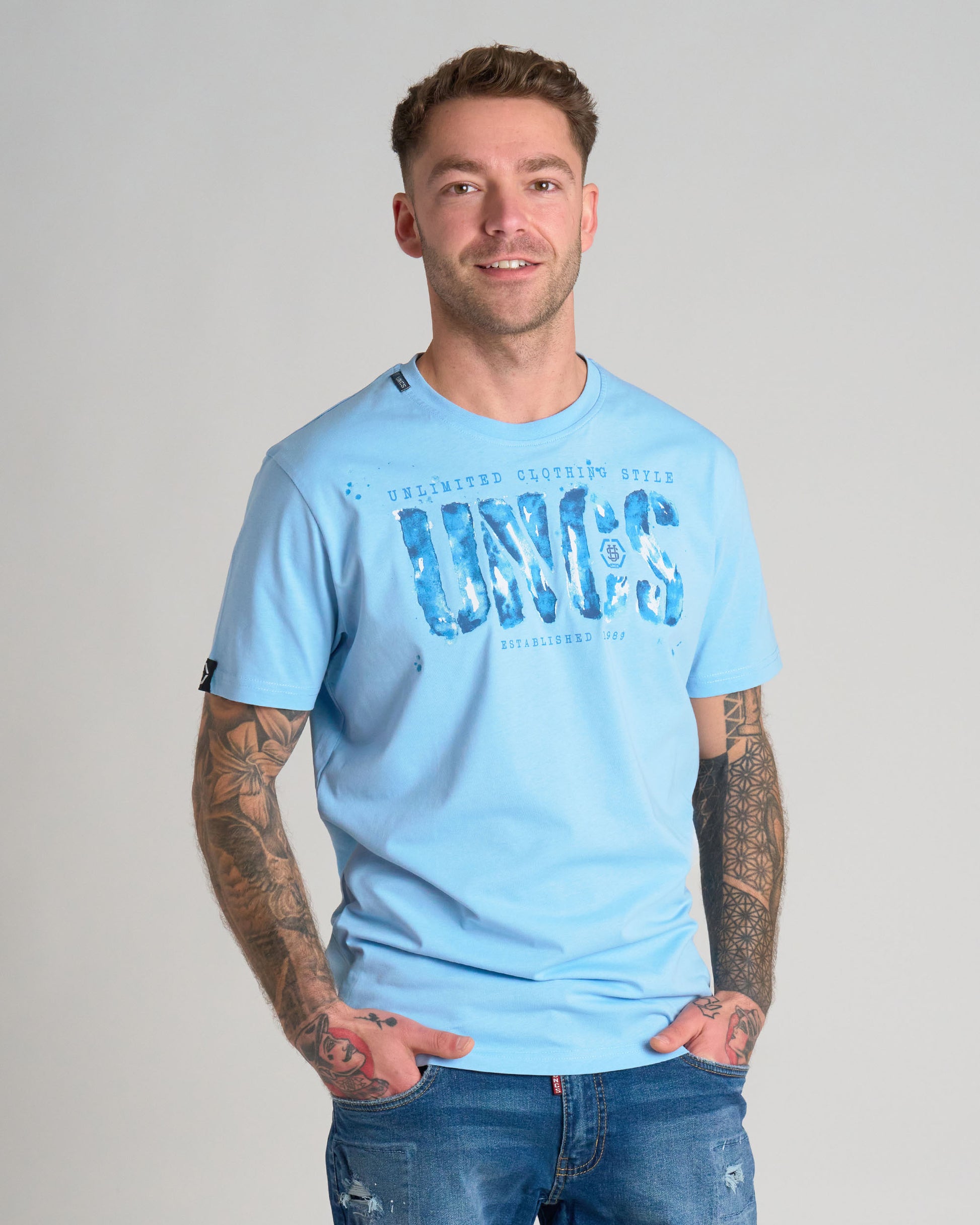 Pánské triko RODNEY III BLUE