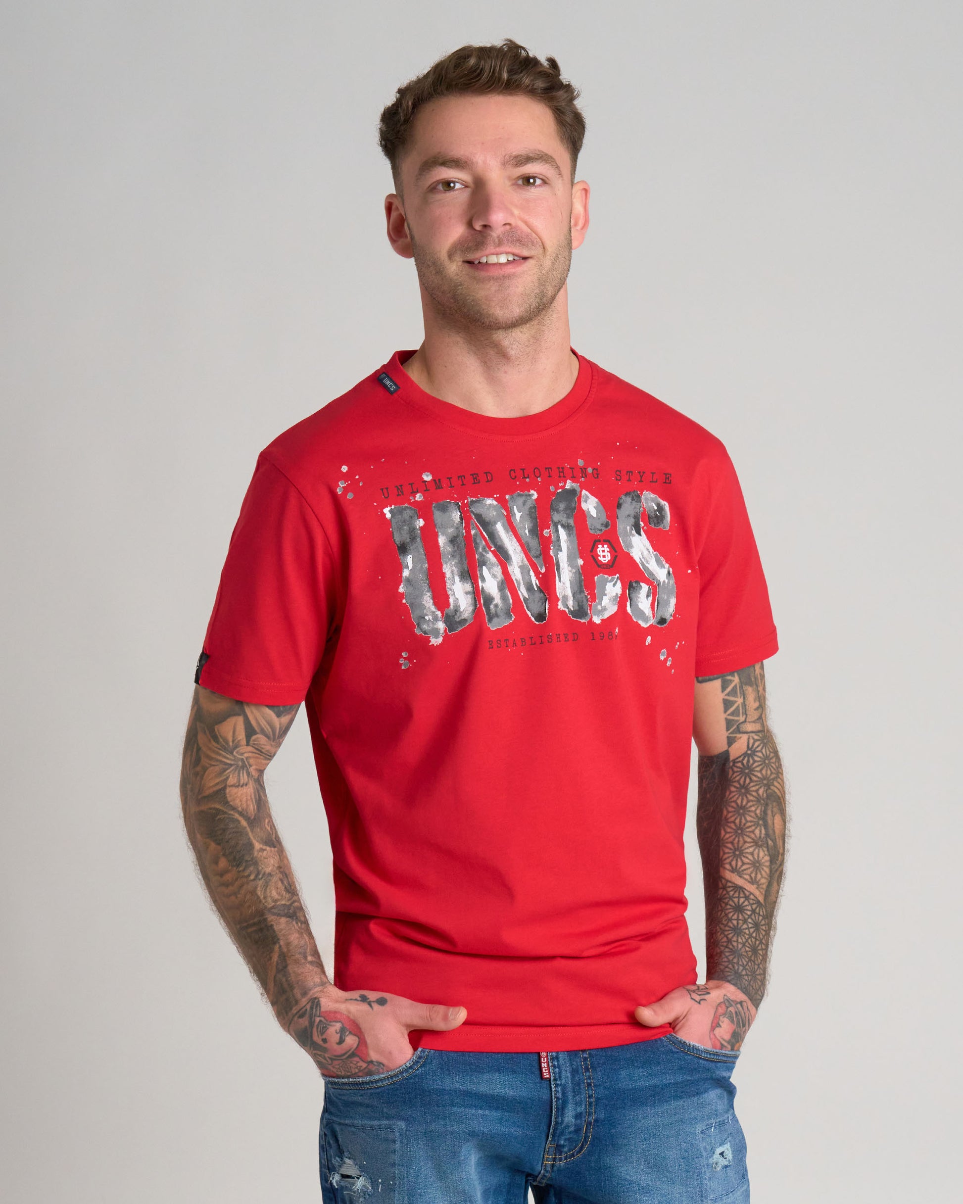 Pánské triko RODNEY III RED