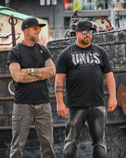 Pánské triko RODNEY III BLACK/GREY