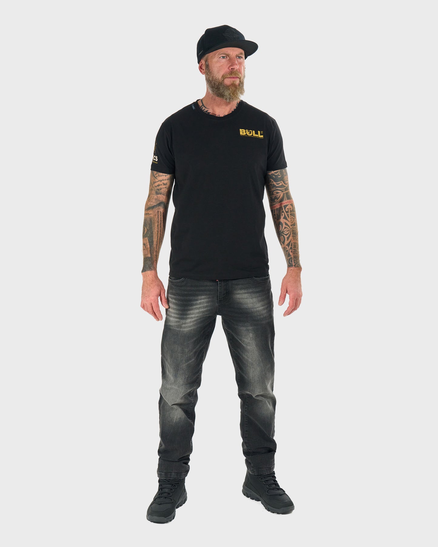 Pánské triko BULL II BLACK