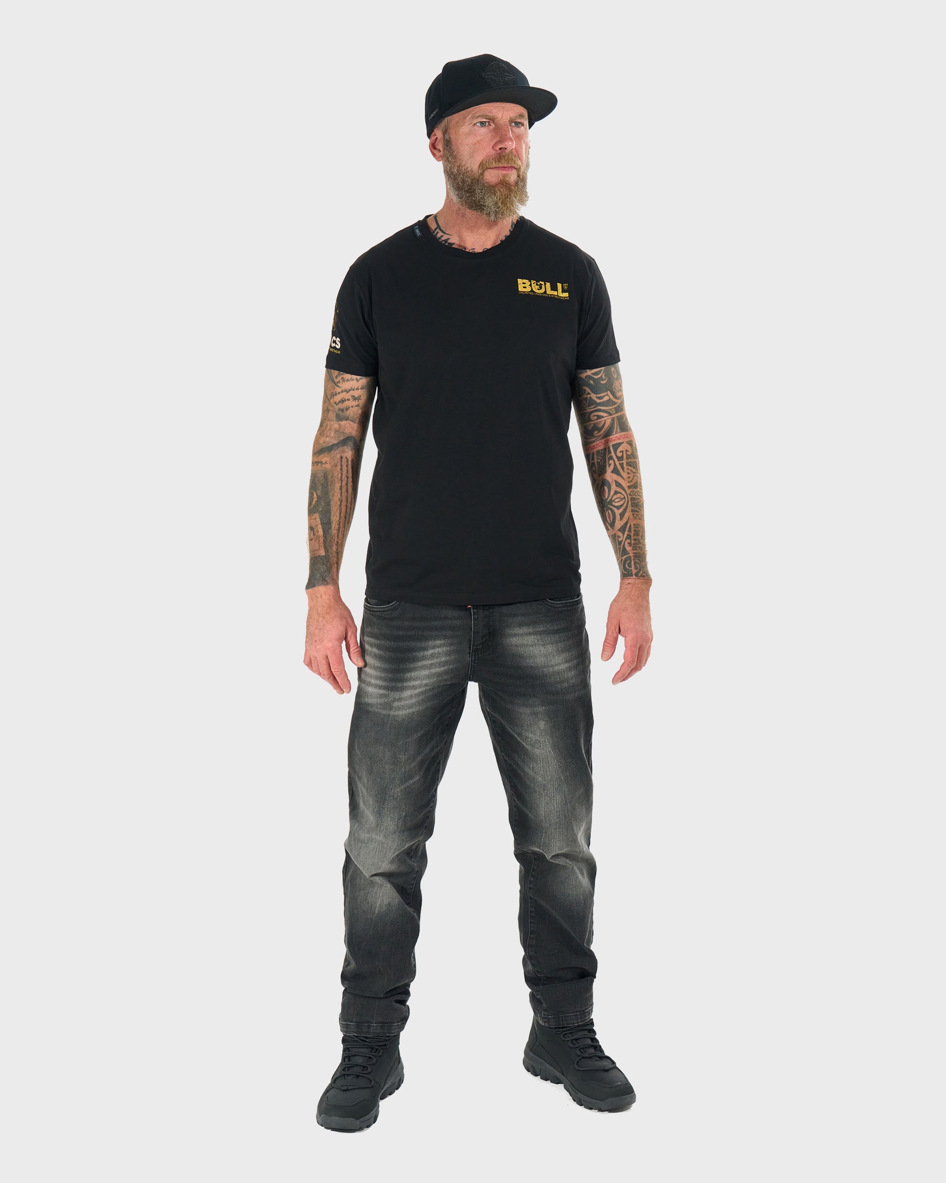 Pánské triko BULL II BLACK