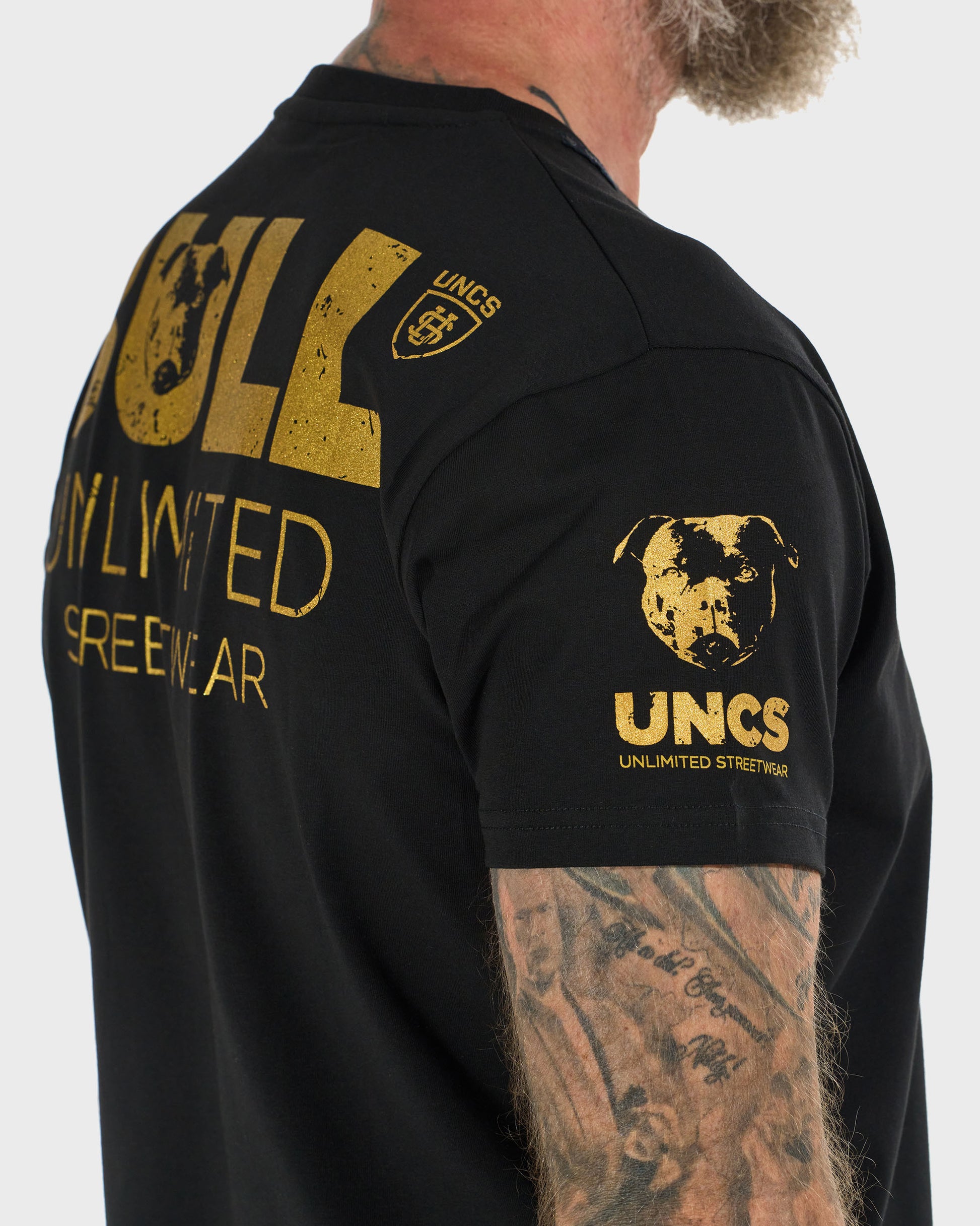 Pánské triko BULL II BLACK