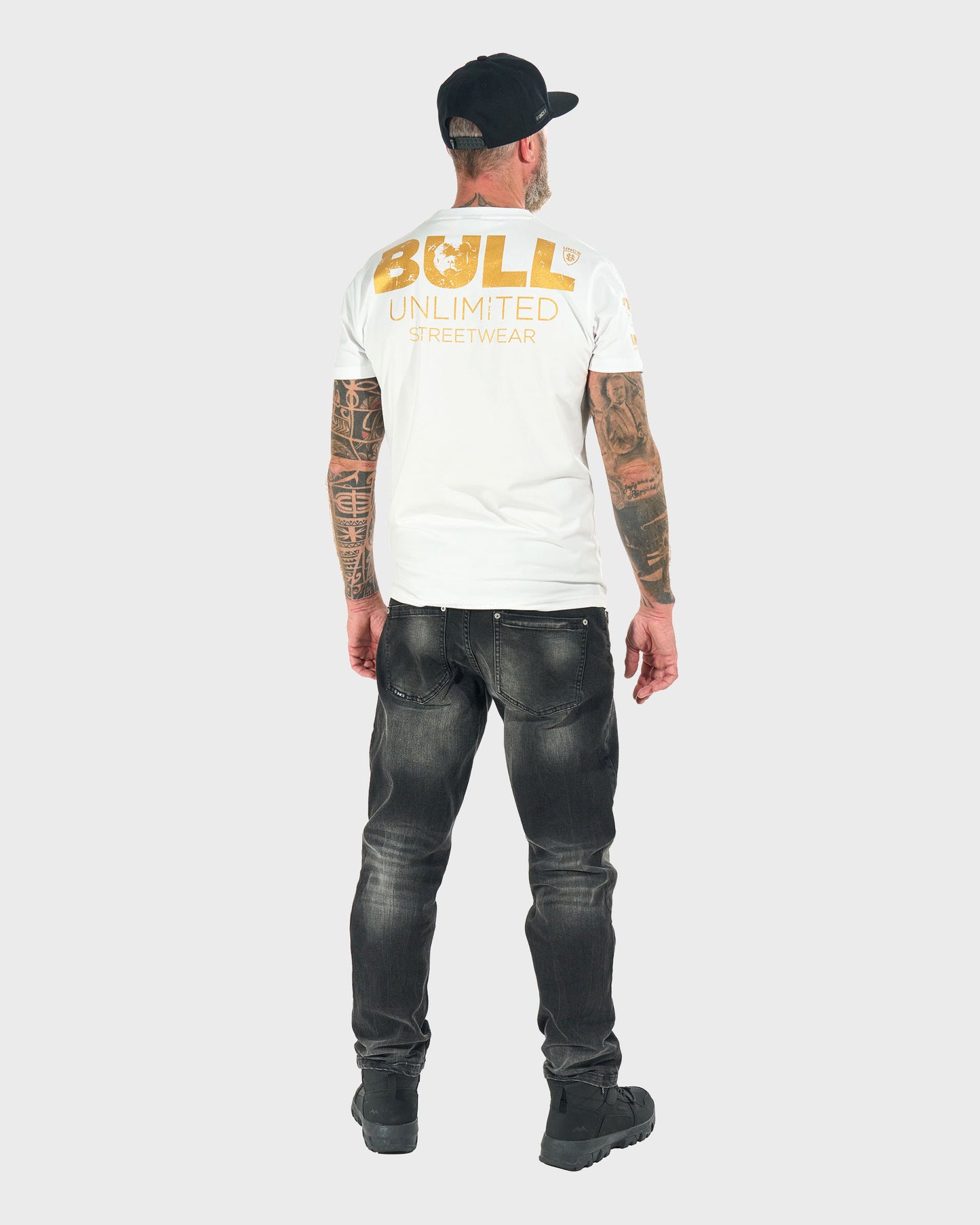 Pánské triko BULL II WHITE